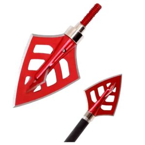 Grot myśliwski do strzały wkręcany czerwony