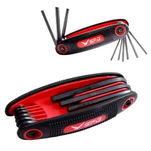 Zestaw kluczy do regulacji łuku bloczkowego