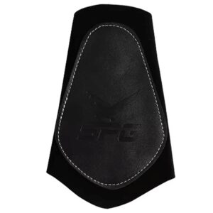 Ochraniacz na przedramię skórzany karwasz 22 cm czarny