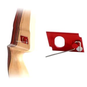 Podstawka podpórka pod strzałę do łuku klasycznego metalowa