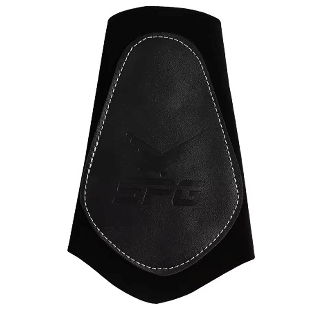 Ochraniacz na przedramię skórzany karwasz 22 cm czarny