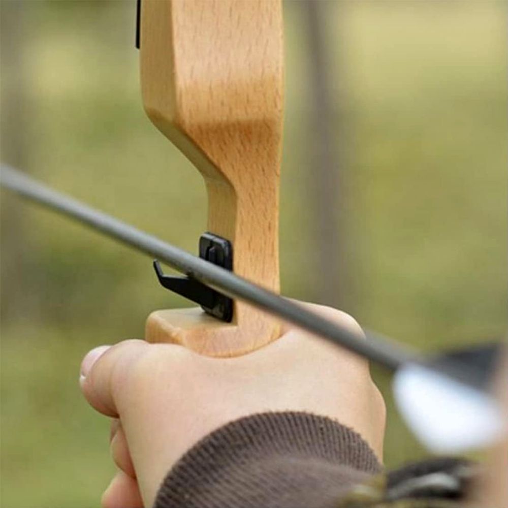 Podpórka podstawka pod strzałę do łuku klasycznego czarna - obrazek 3