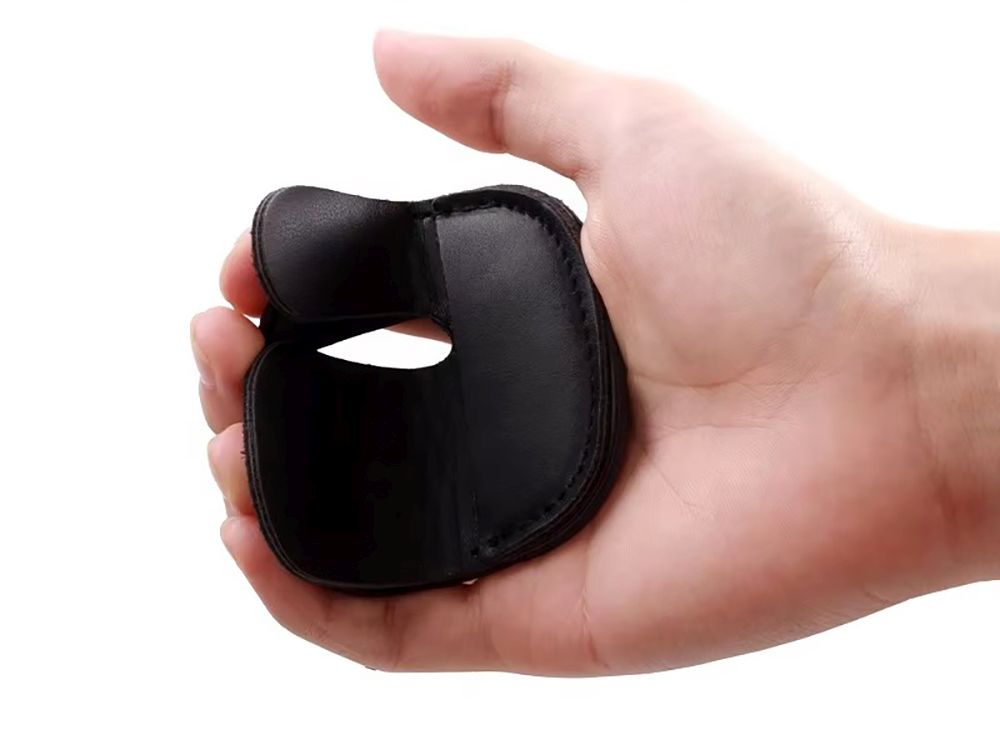 Ochraniacz na palce łuczniczy Tab skórzany - obrazek 4