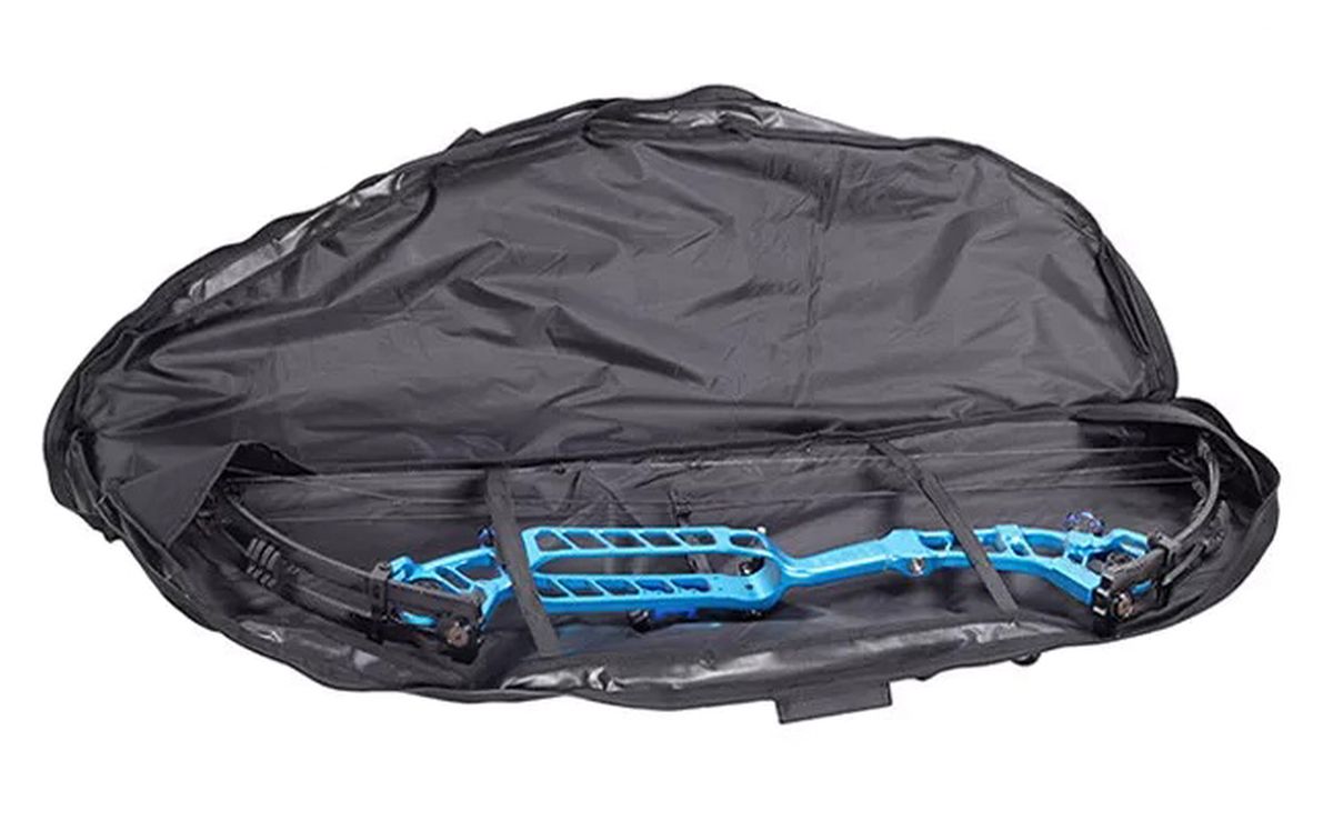 Torba, pokrowiec na łuk bloczkowy 95 cm czarna - obrazek 4