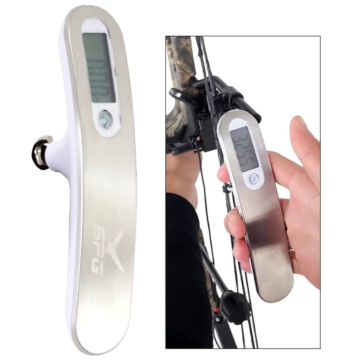 Waga łucznicza dynamometr siły naciągu 110 lbs - obrazek 2