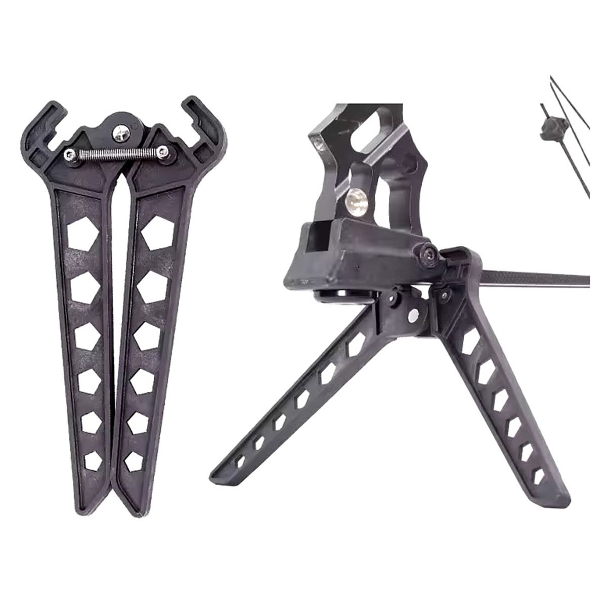 Stojak, podpórka do łuku bloczkowego nóżka