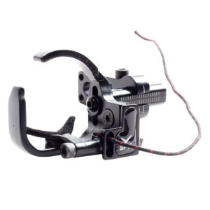 Podpórka podstawka pod strzałę opadająca do łuku bloczkowego regulowana