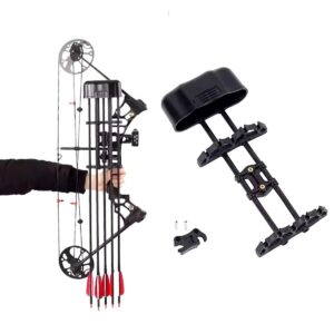 Kołczan na strzały mocowany do łuku bloczkowego