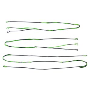 Cięciwa i kable do łuku bloczkowego Horizon (ZW-ARCHERY-089/090) czarno-zielona