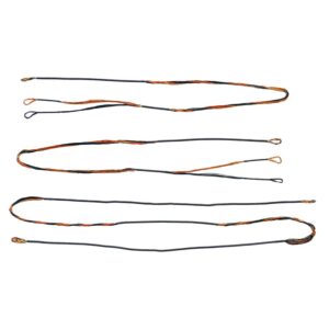 Cięciwa i kable do łuku bloczkowego Horizon (ZW-ARCHERY-089/090) czarno-pomarańczowa