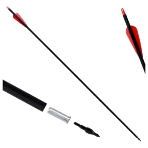 Strzała do Łuku Karbonowa z Włókna Węglowego 7,8 mm 31,5″