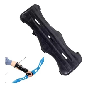 Ochraniacz Łuczniczy na Przedramię 22 cm Czarny