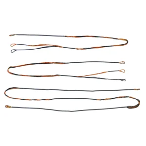 Zestaw Cięciwy i Kabli do Łuku Bloczkowego Horizon (ZW-ARCHERY-089 / ZW-ARCHERY-090) Czarno-pomarańczowa