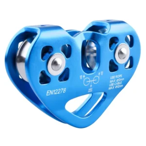 Bloczek Wspinaczkowy Podwójny Tyrolka 30kN 13 mm