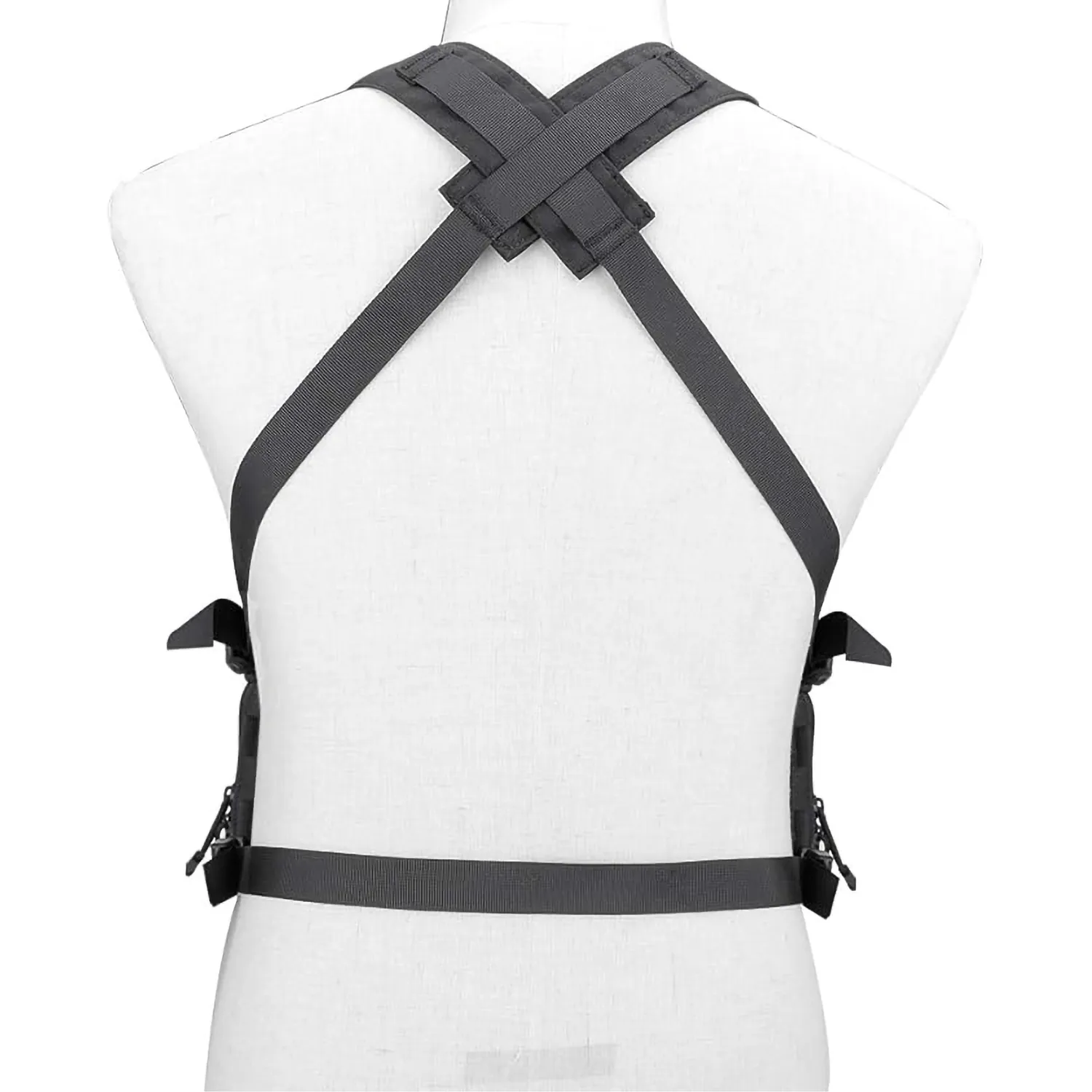 Kamizelka Taktyczna Chest Rig na Klatkę Piersiową Czarny - obrazek 3