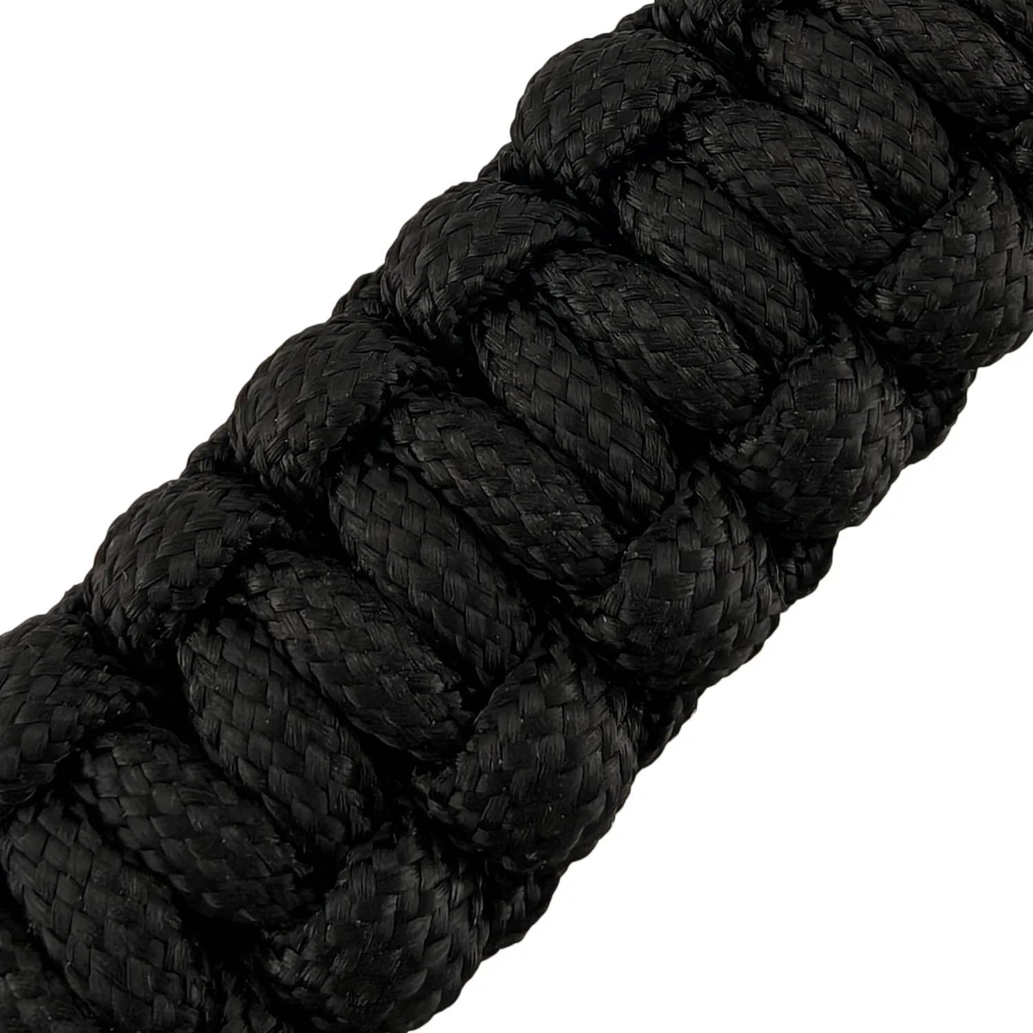Bransoletka Survivalowa Paracord 550 z Klamrą Czarna - obrazek 4