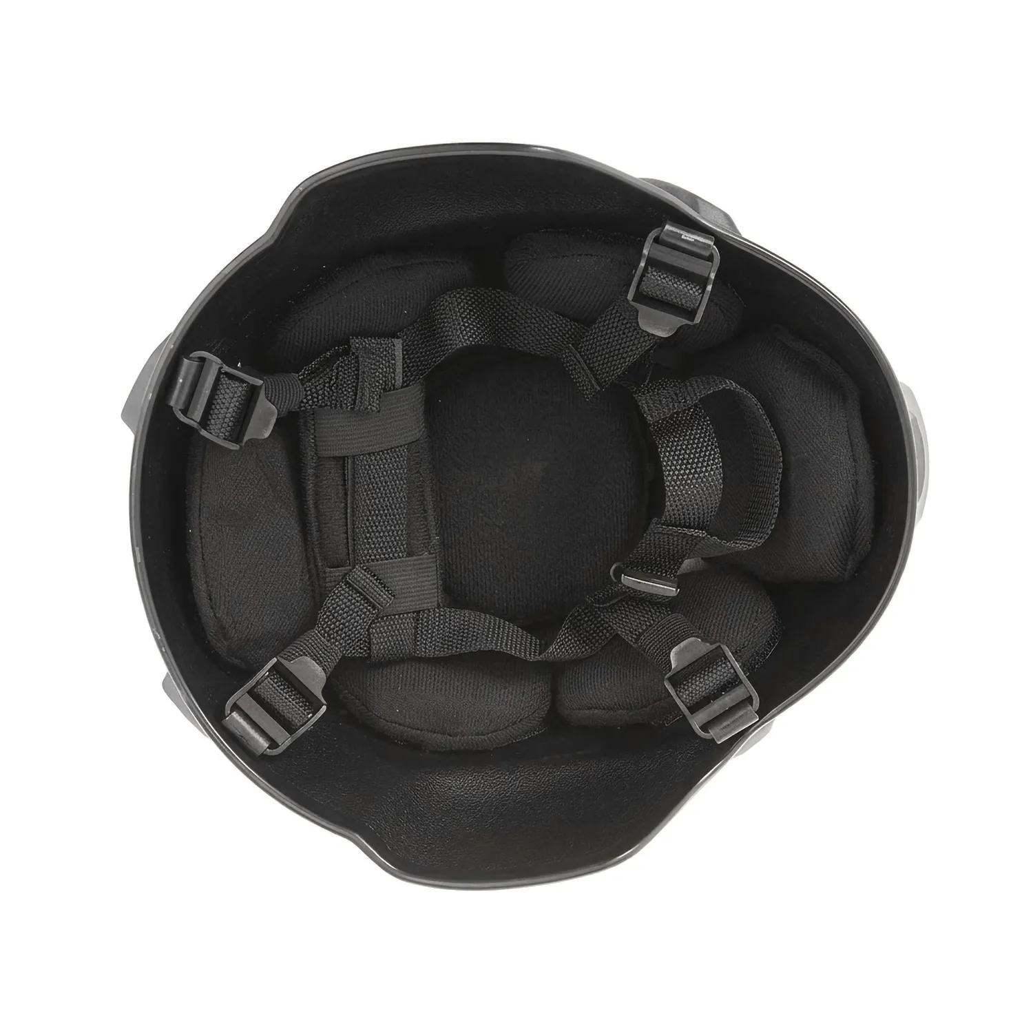 Kask Taktyczny ASG Hełm Ochronny Czarny - obrazek 5
